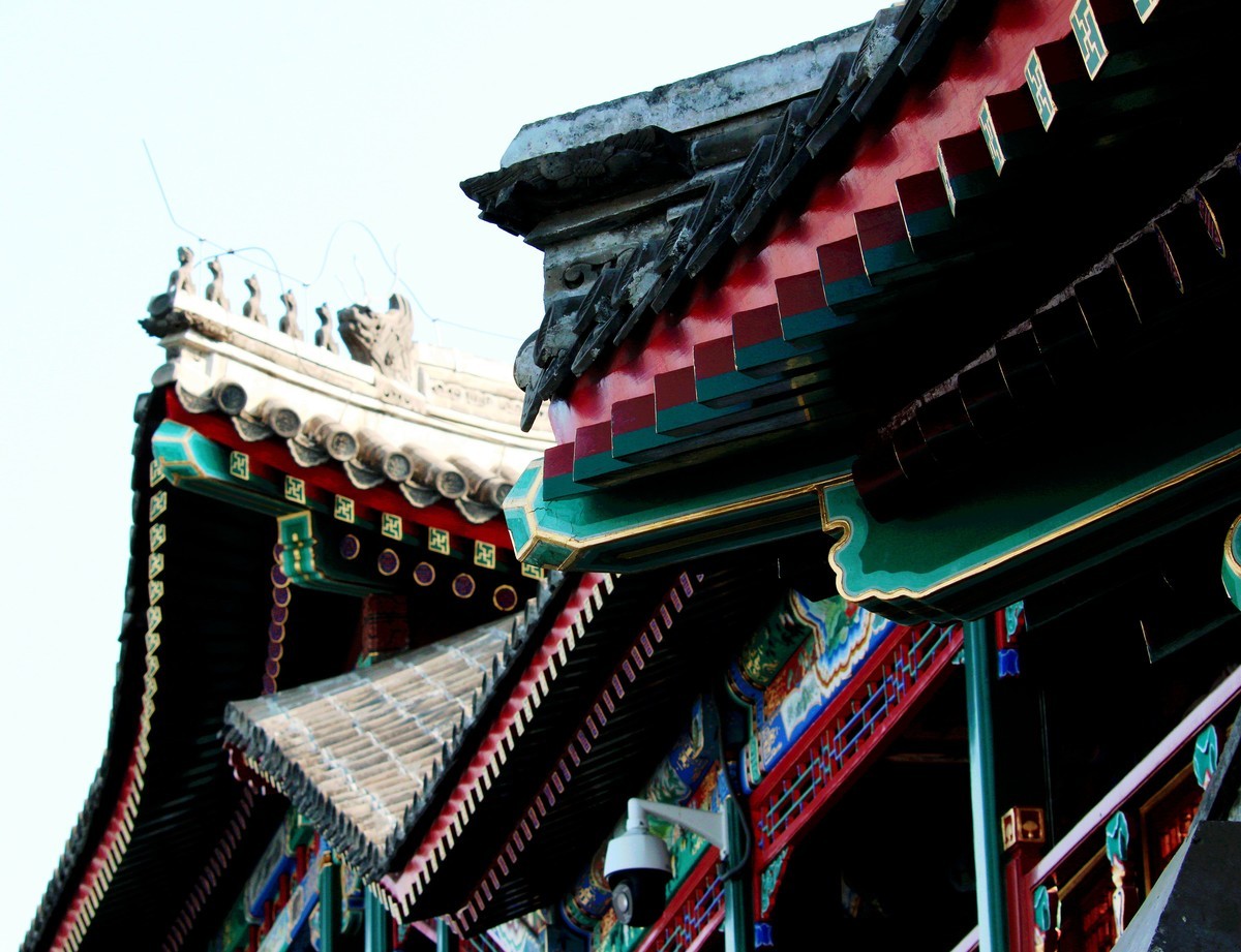 北京北海公园初览漪澜堂随摄古典建筑.....