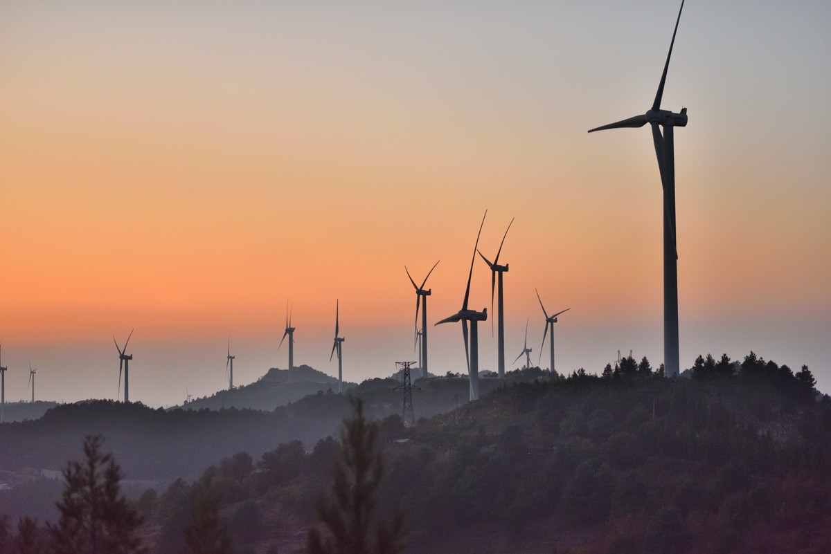 贵阳市花溪区云顶高坡晚霞