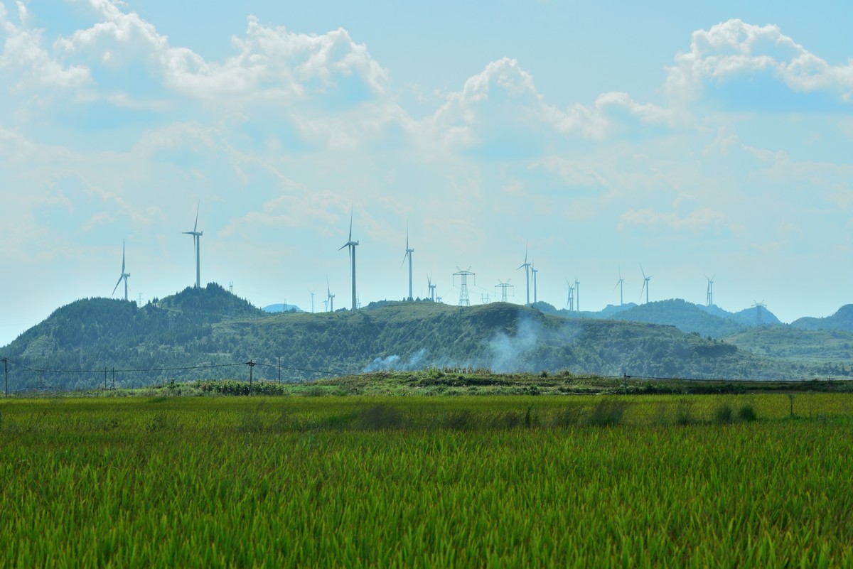 贵阳市花溪区高坡云顶风电场