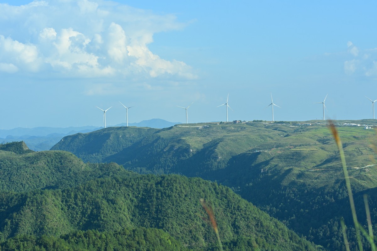贵阳市花溪区高坡云顶风电场