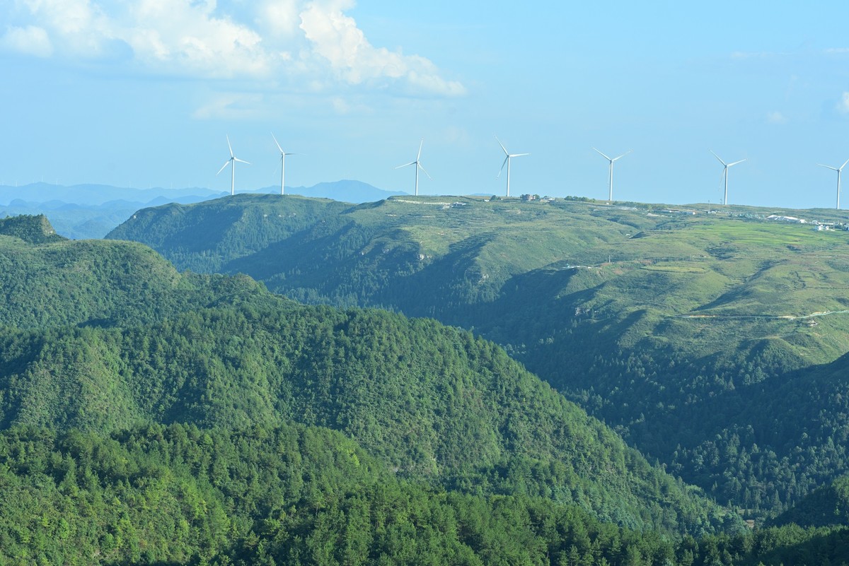 贵阳市花溪区高坡云顶风电场
