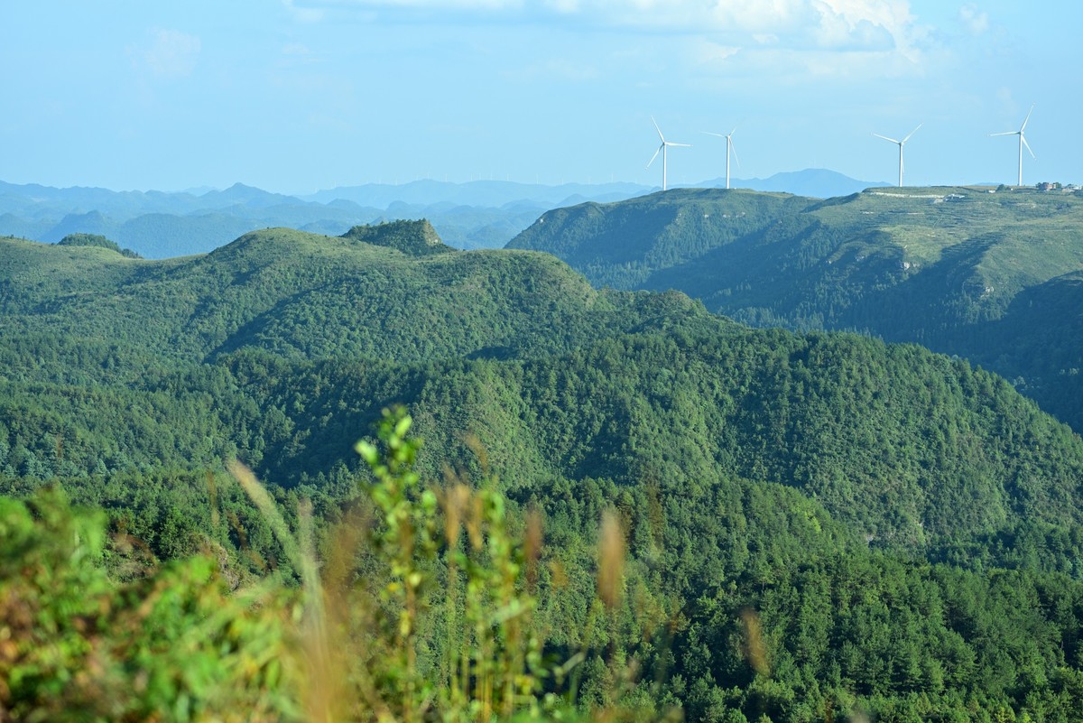 贵阳市花溪区高坡云顶风电场