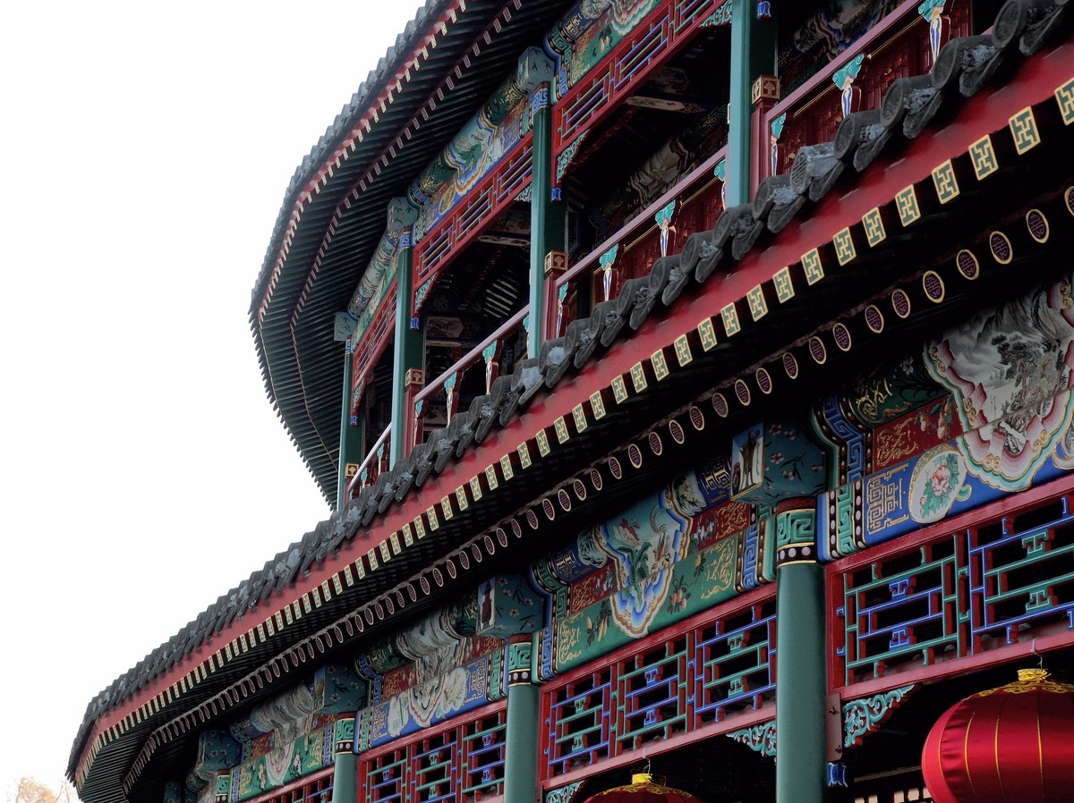 北京北海公园初览漪澜堂随摄古典建筑.....