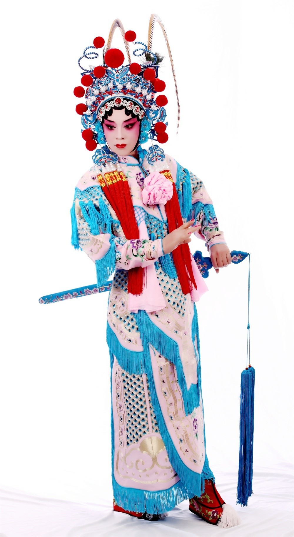 京剧旦角化妆? ?我的京剧照 京剧扈家庄-中关村在线摄影论坛