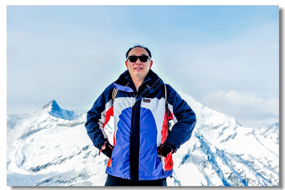 踏雪留影“马特宏”（瑞士采尔马特）