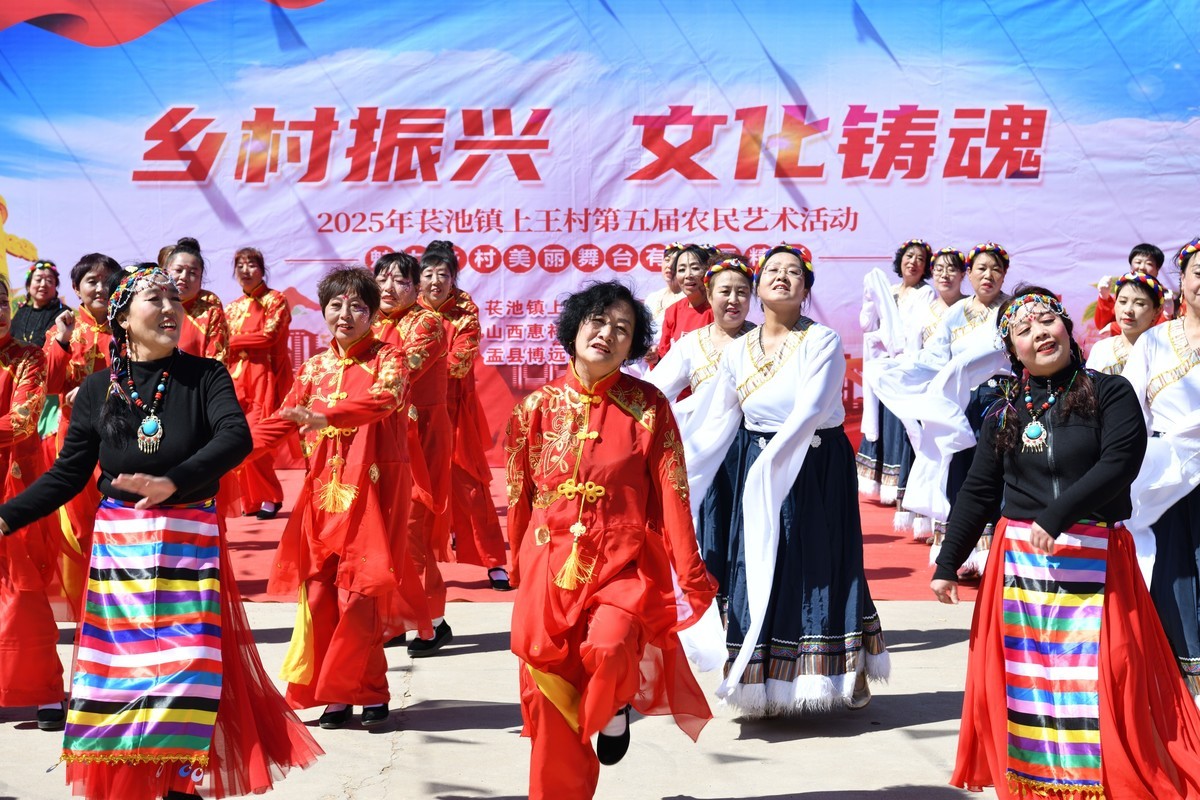 乡村振兴，文化铸魂--2025长池镇上王村第五届农民艺术活动（7）