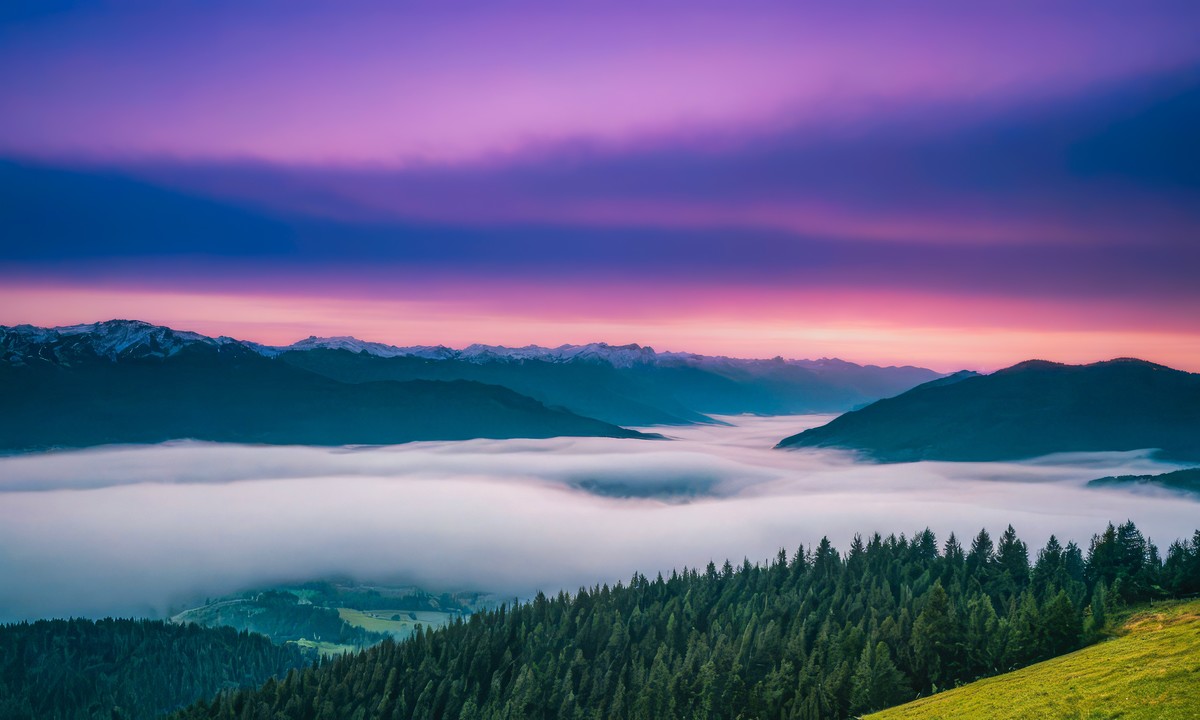 大自然的如诗如画