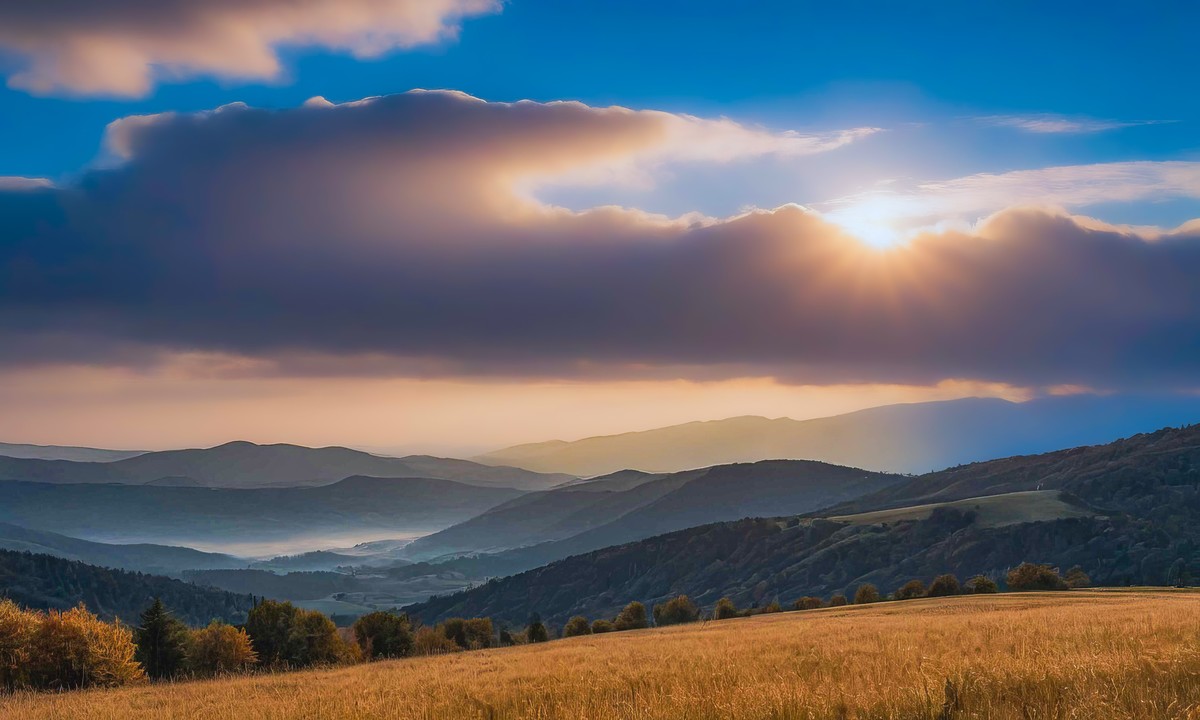 大自然的如诗如画