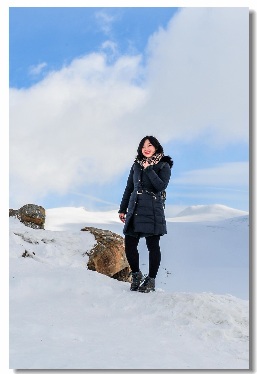 踏雪留影“马特宏”（瑞士采尔马特）