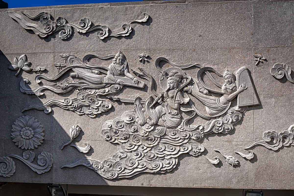 三亚南山寺 · 不同角度拜观音