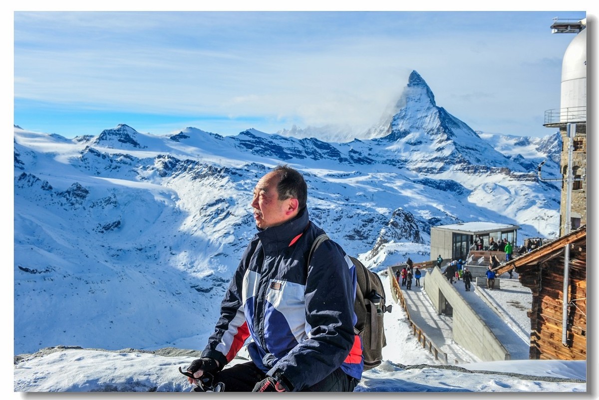 遇见“马特宏峰”（瑞士之“采耳玛特”）--祝师友新年快乐！！！