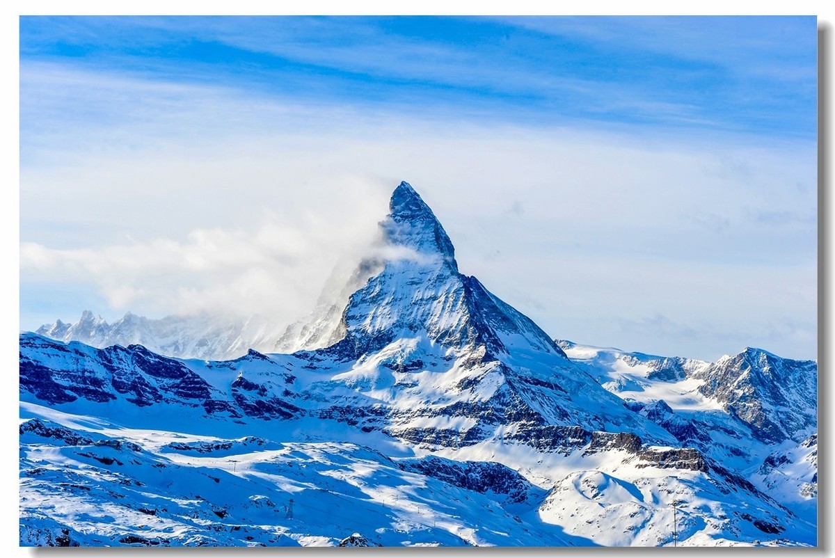 携“马特宏峰”--祝师友新年快乐！！！