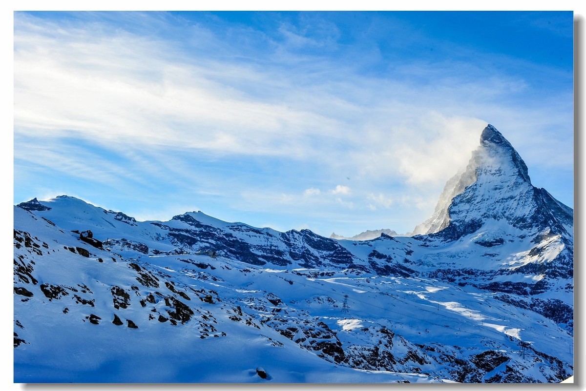 携“马特宏峰”--祝师友新年快乐！！！