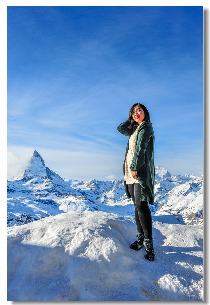 遇见“马特宏峰”（瑞士之“采耳玛特”）--祝师友新年快乐！！！