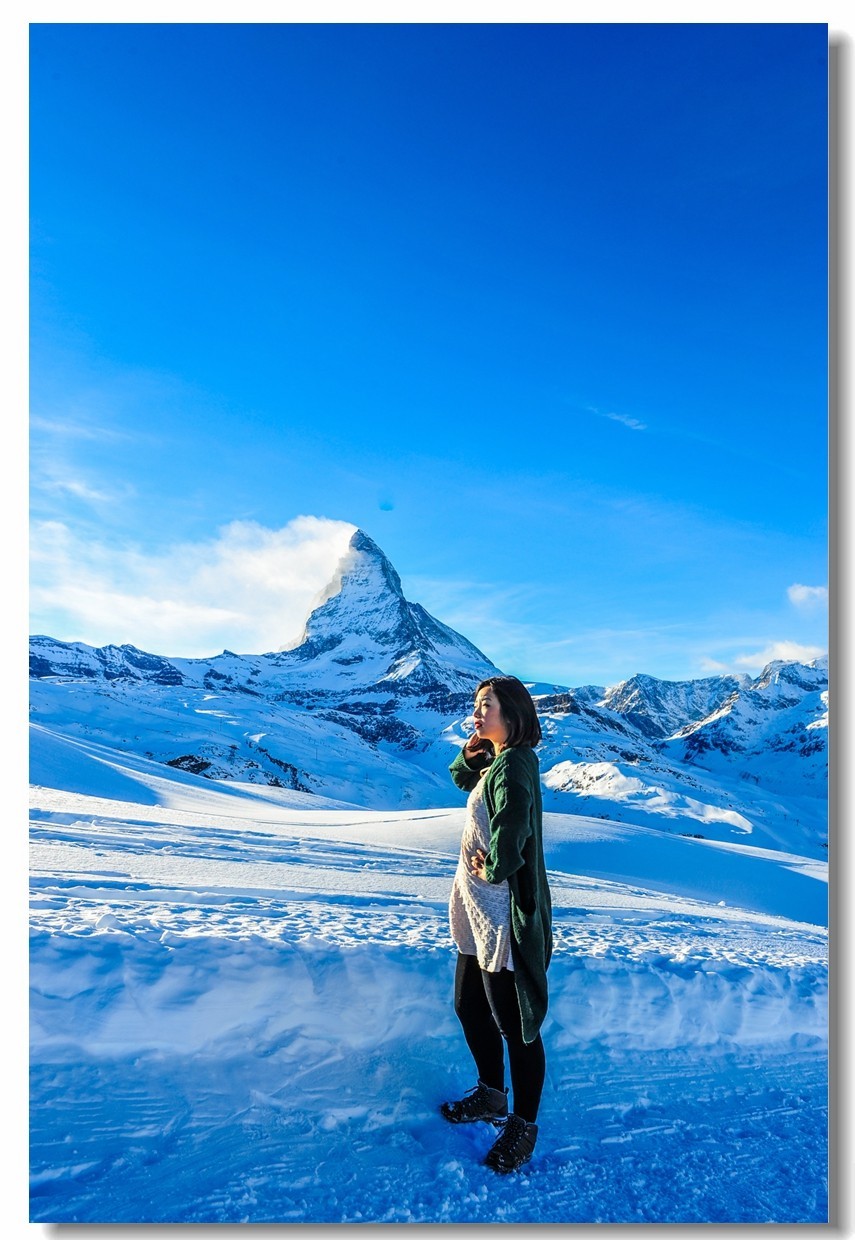 遇见“马特宏峰”（瑞士之“采耳玛特”）--祝师友新年快乐！！！