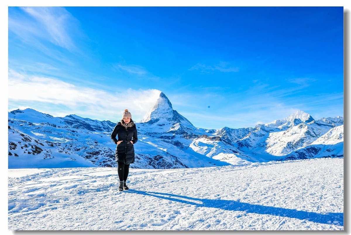 遇见“马特宏峰”（瑞士之“采耳玛特”）--祝师友新年快乐！！！