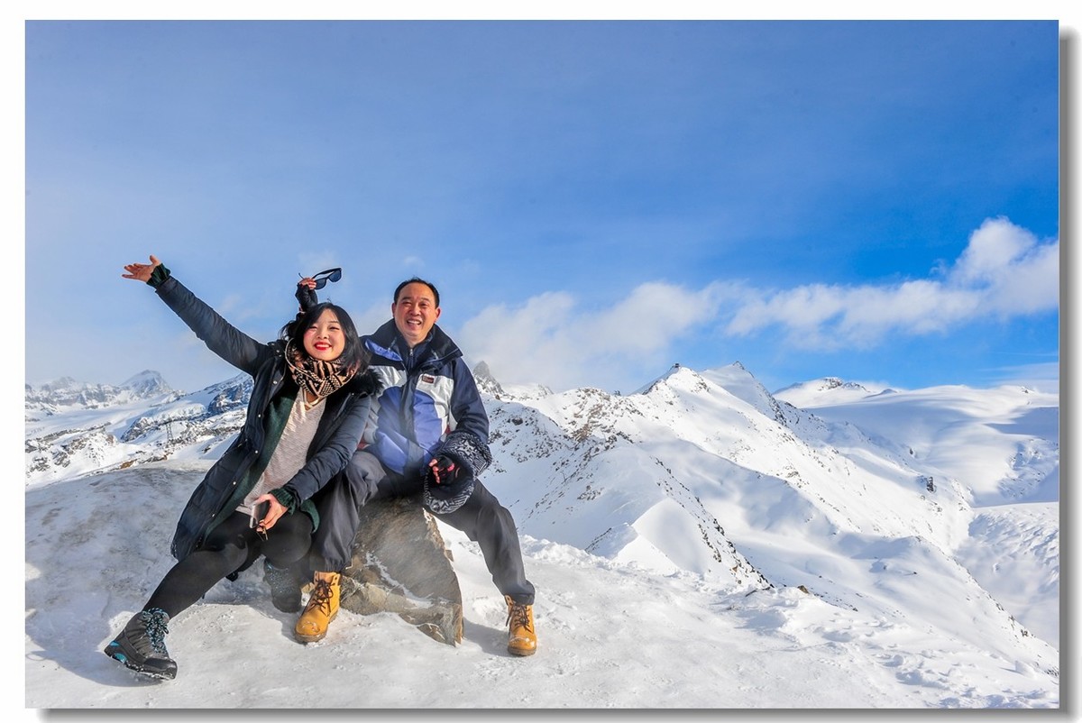遇见“马特宏峰”（瑞士之“采耳玛特”）--祝师友新年快乐！！！