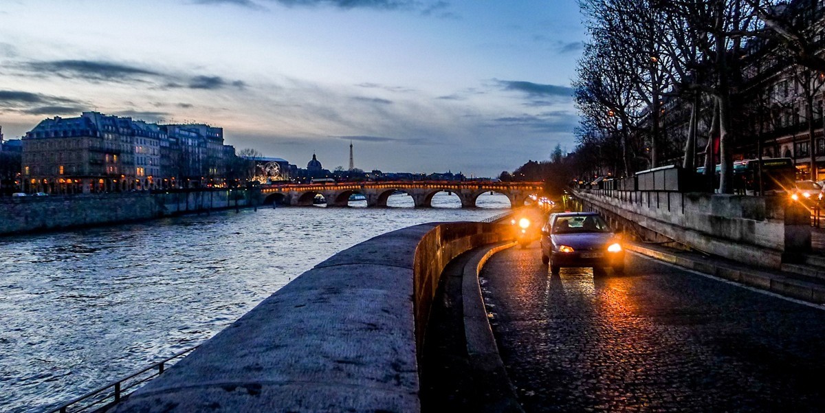 冬日之“塞纳河”（巴黎）--祝师友新年快乐！！！