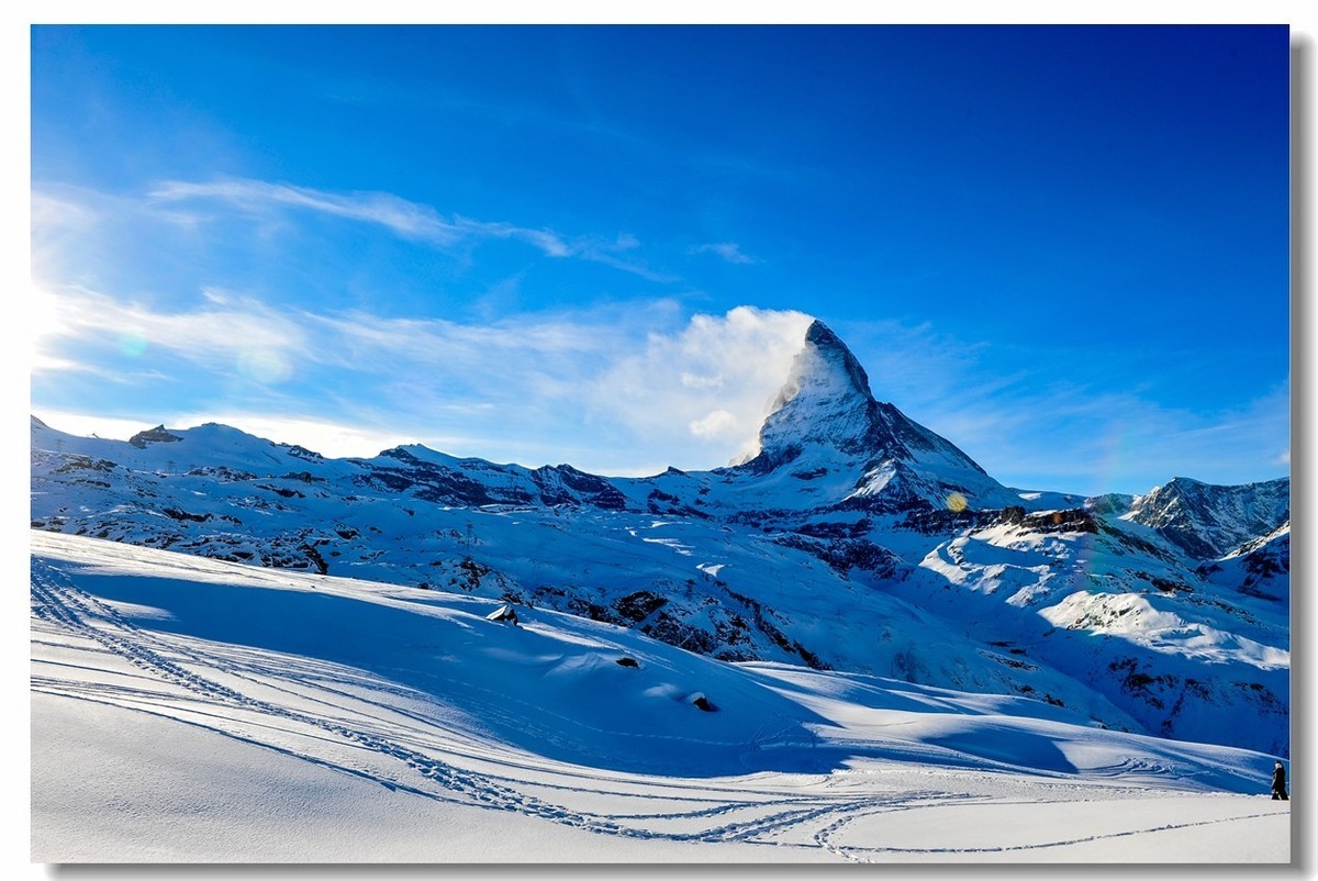 携“马特宏峰”--祝师友新年快乐！！！
