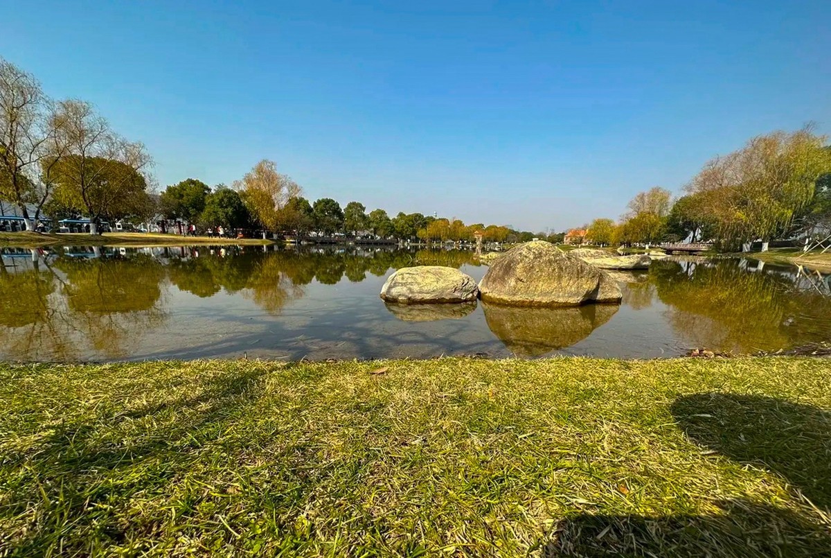 初十的长沙安静了---橘州公园