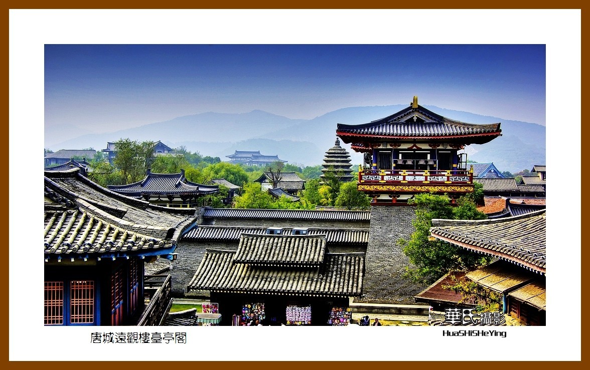 2020西西南北行游走湖北132—唐城远观楼台亭阁（襄阳市）