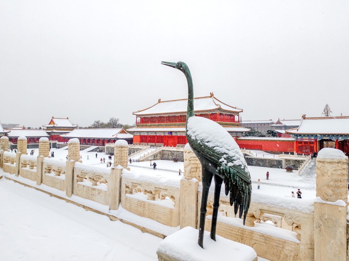 故宫飘雪（3）