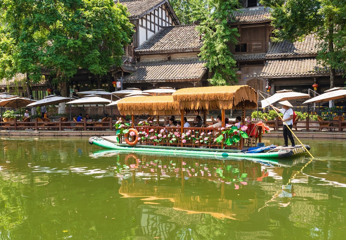 黄龙溪古镇游记