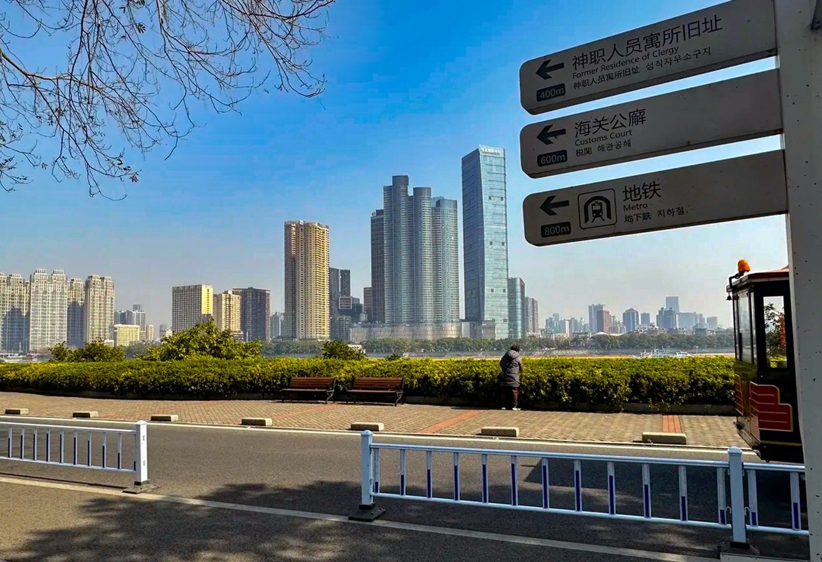 初十的长沙安静了---橘州公园