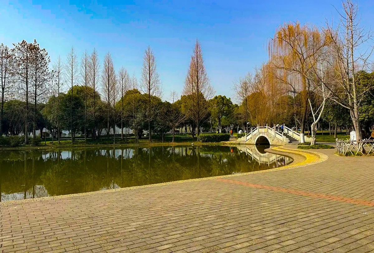 初十的长沙安静了---橘州公园