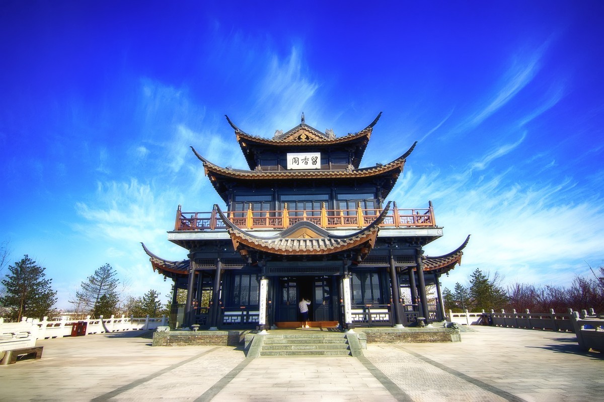尼康D40 拍风景