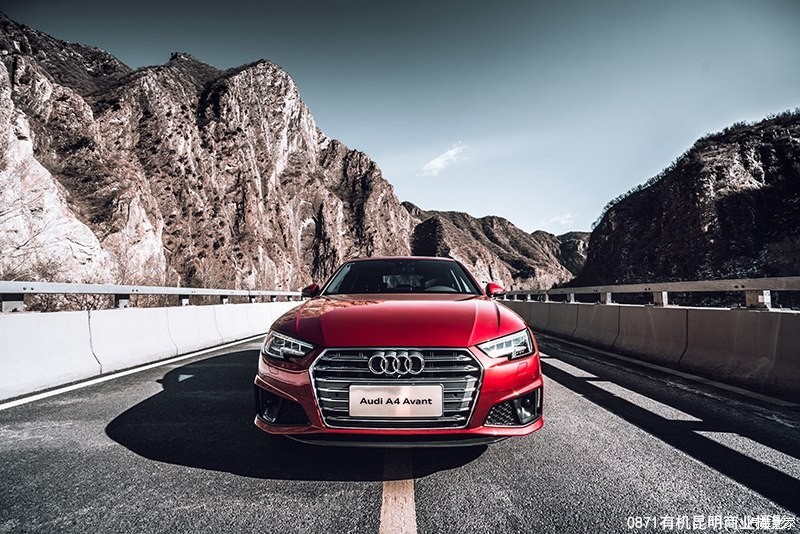 在昆明摄影公司上班的汽车拍摄日记之奥迪A4拍摄！