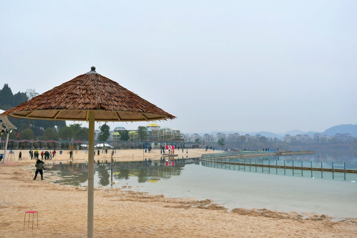 绵阳仙海亲子乐园风光