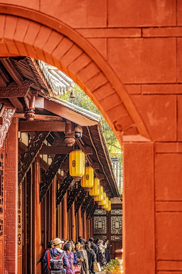 四川成都--崇州--罨画池秋色【13】祝版主和各位师友新年快乐!身体健康！