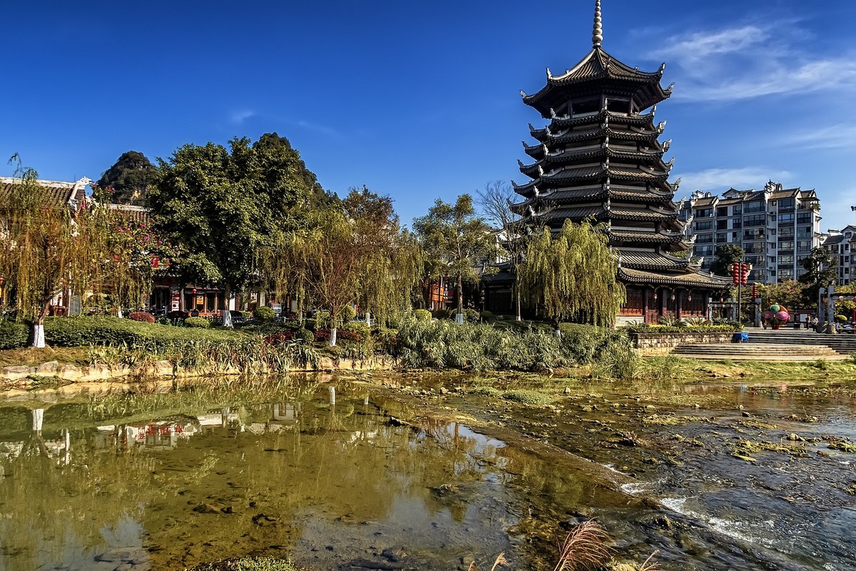 靖西 · 锦绣古镇