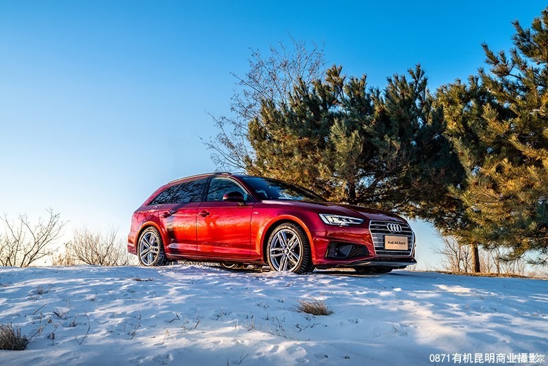 在昆明摄影公司上班的汽车拍摄日记之奥迪A4拍摄！