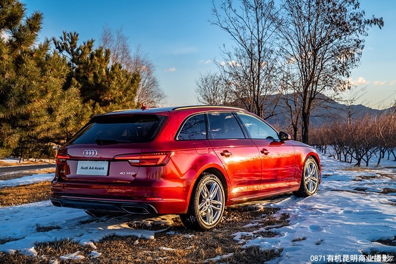 在昆明摄影公司上班的汽车拍摄日记之奥迪A4拍摄！