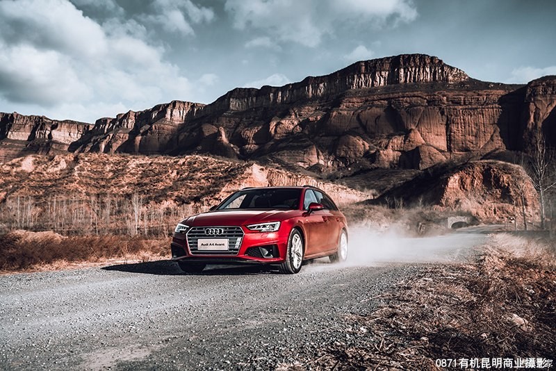 在昆明摄影公司上班的汽车拍摄日记之奥迪A4拍摄！