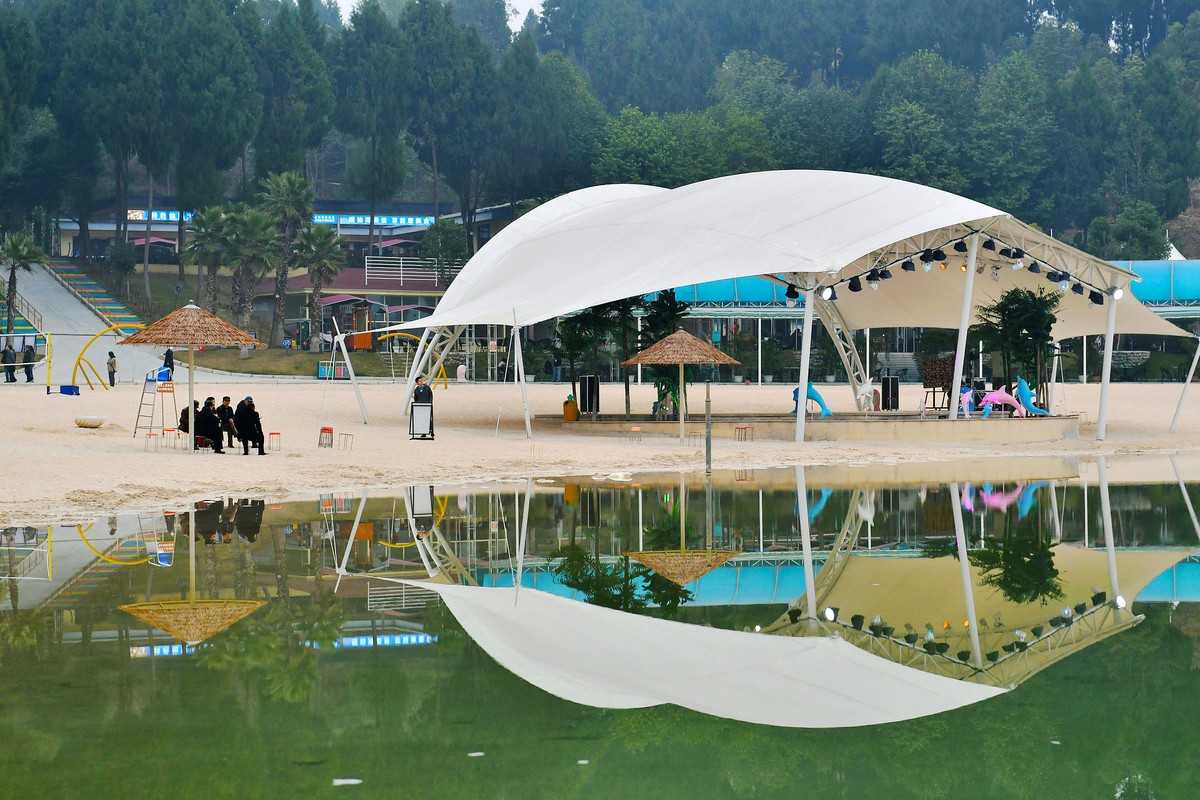 绵阳仙海亲子乐园风光