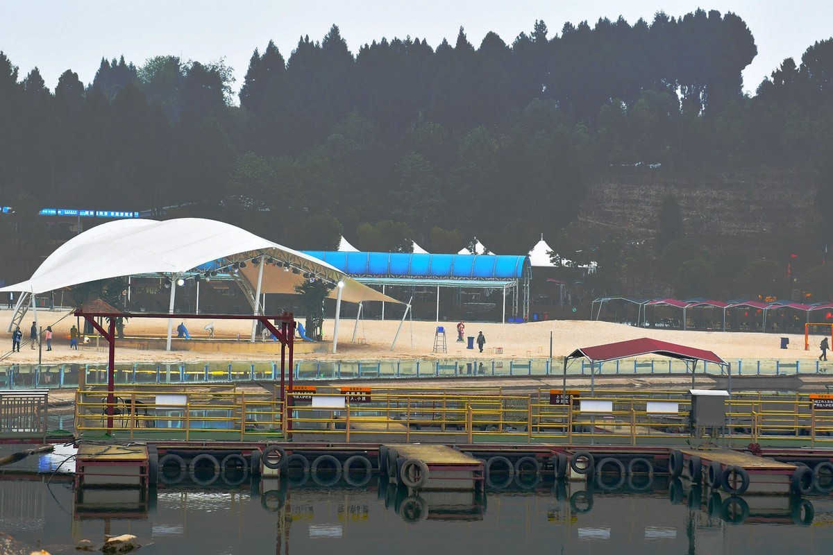 绵阳仙海亲子乐园风光