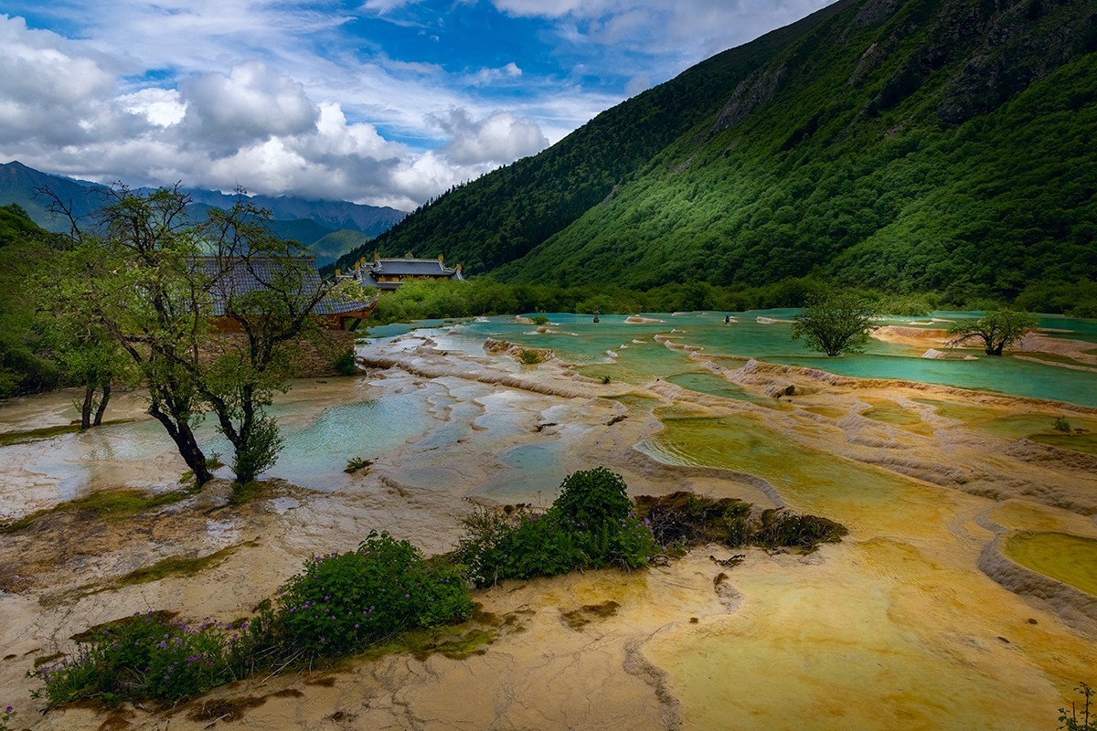 流光溢彩九寨沟