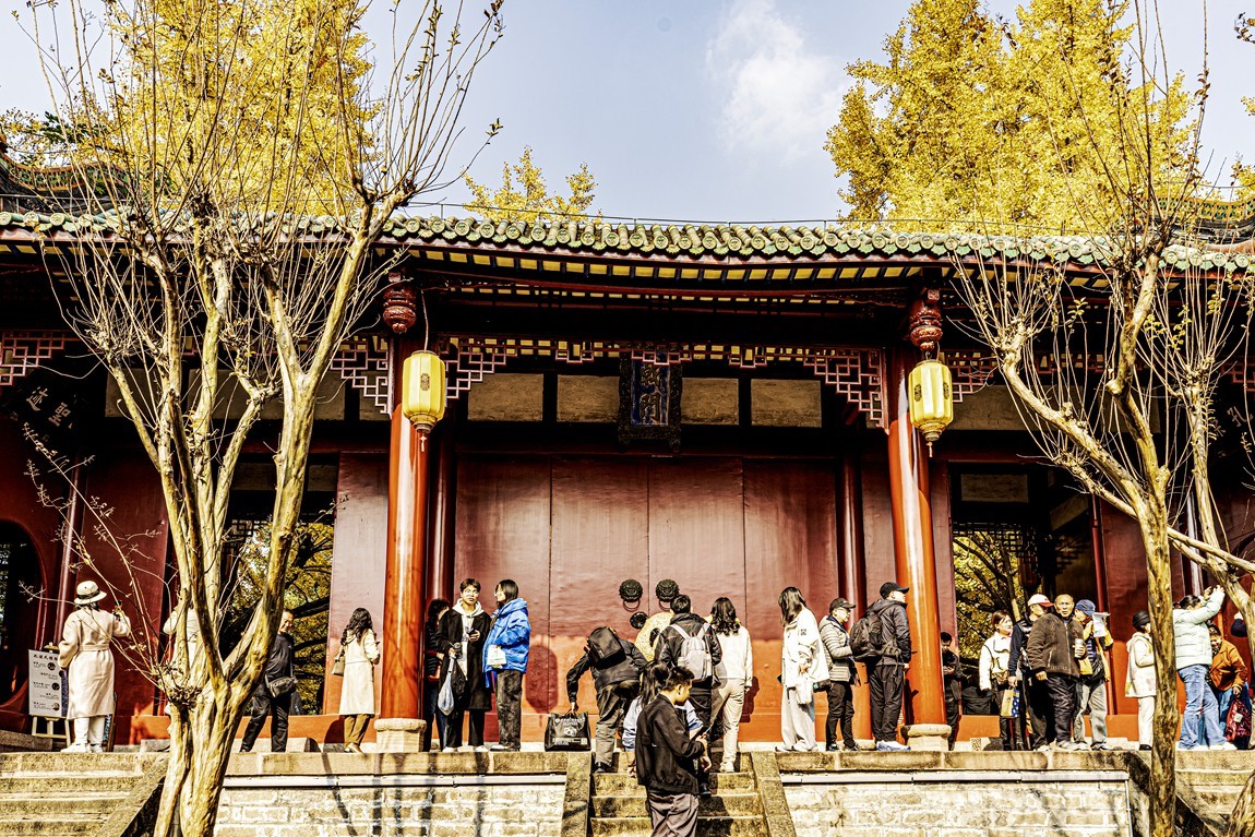 四川成都--崇州--罨画池秋色【13】祝版主和各位师友新年快乐!身体健康！