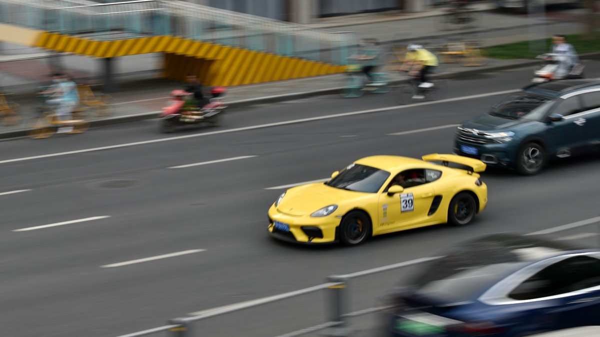 一组运动”追焦摄影“