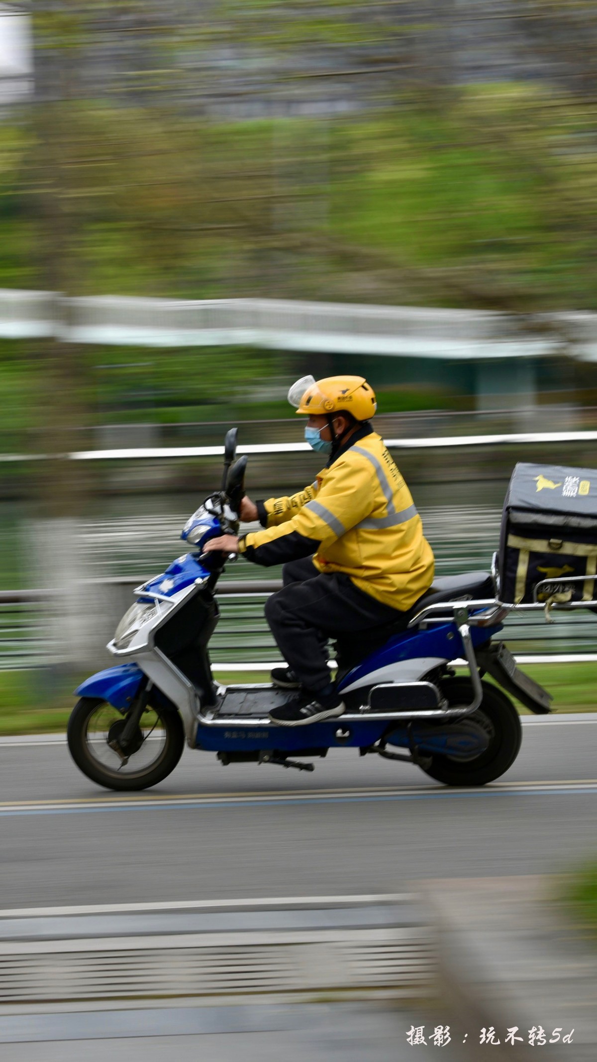 一组动态‘追焦摄影’