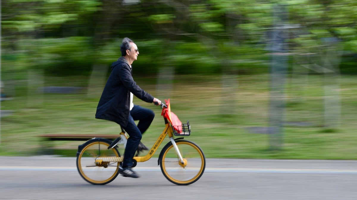 一组动态‘追焦摄影’