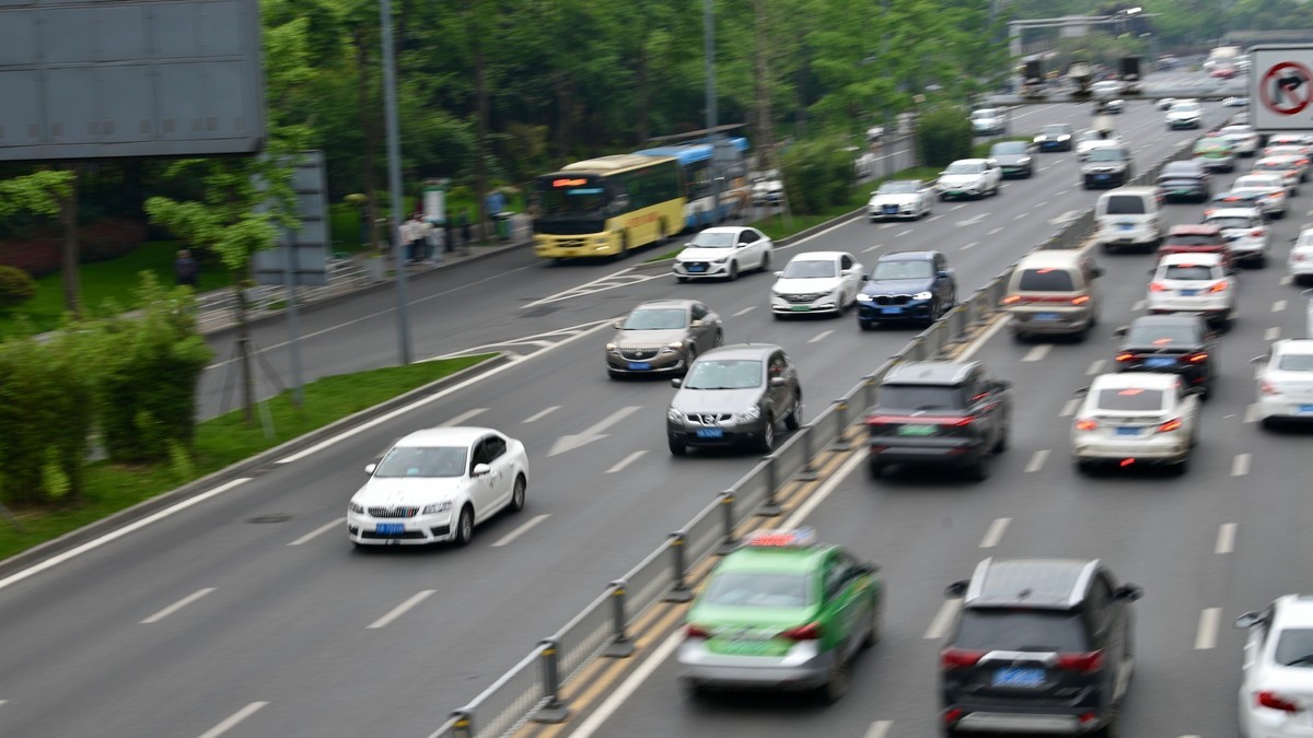 一组动态‘追焦摄影’