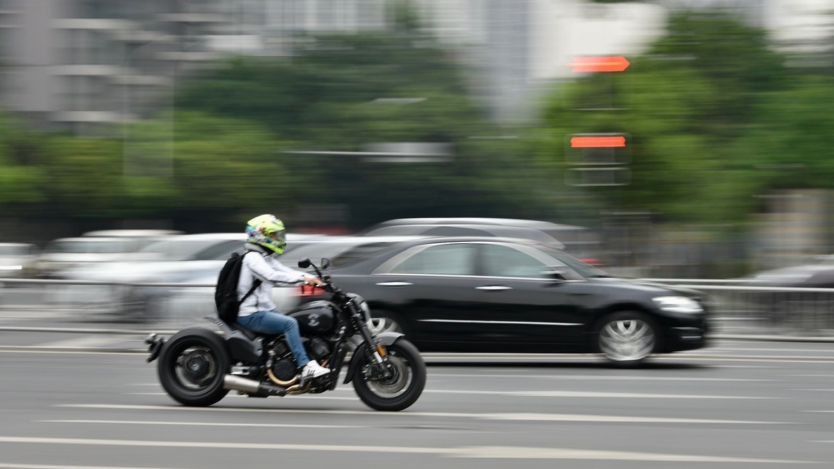 一组动态‘追焦摄影’