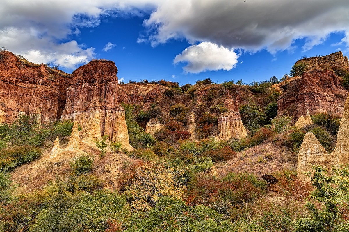 云南元谋《浪巴铺土林》(祝你元旦快乐)