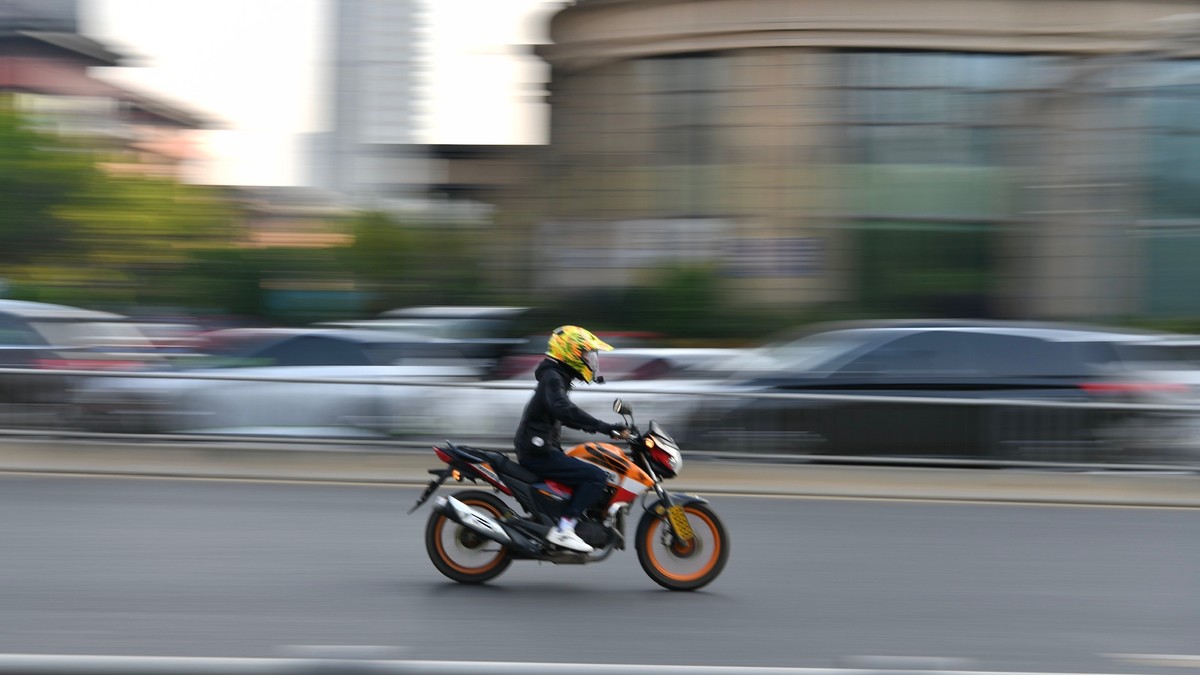 一组运动”追焦摄影“