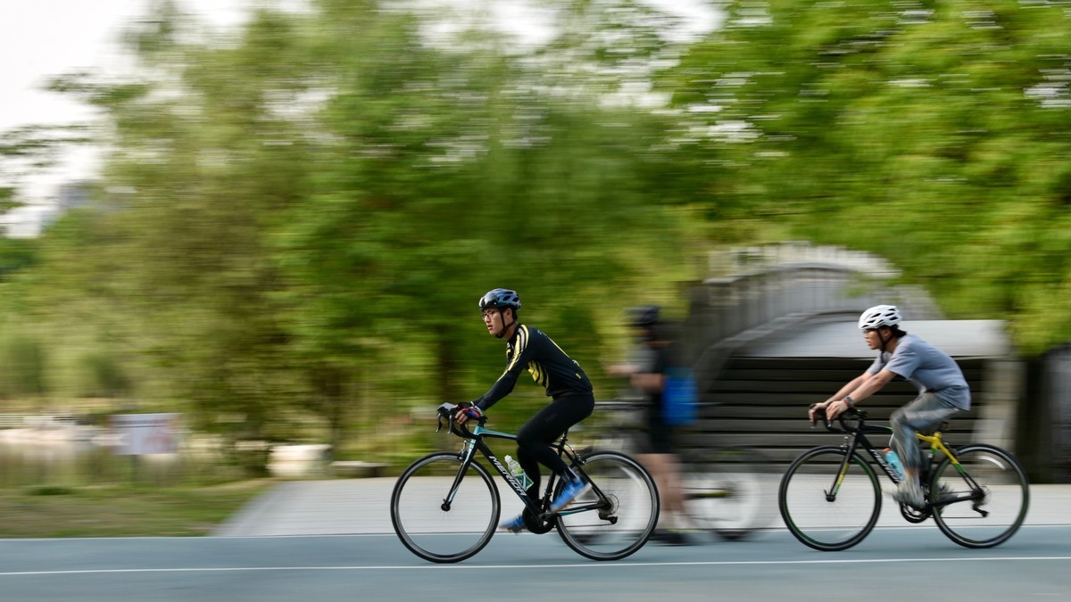 一组运动”追焦摄影“