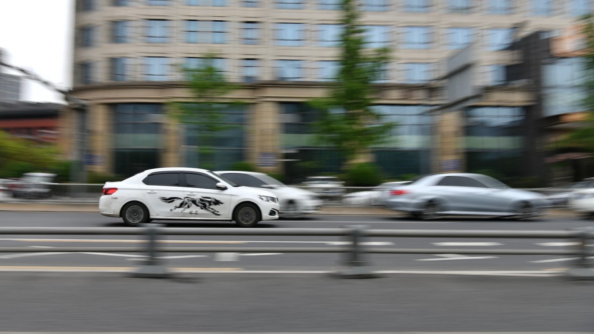 一组动态‘追焦摄影’